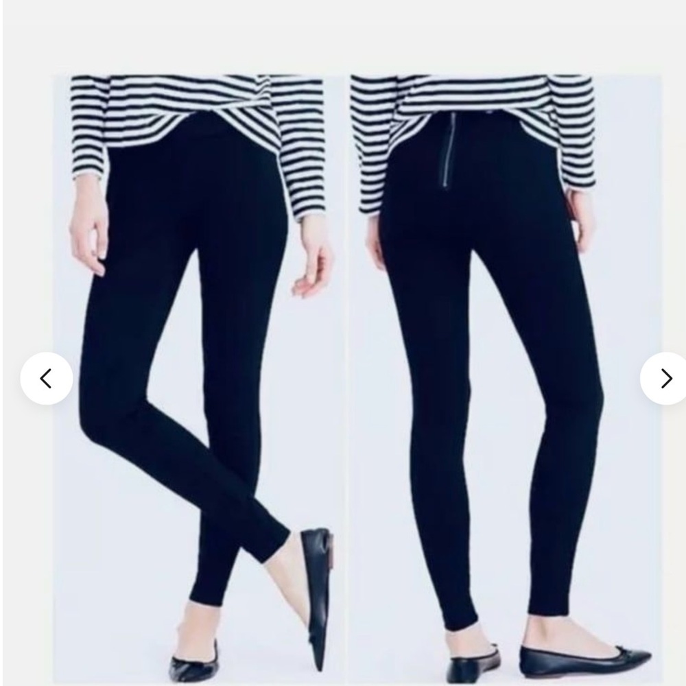 J. Crew navy blue Pixie pants with back zipper Size 6S New with tag